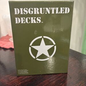 Disgruntled Decks The Original Military Party Card Game for Veterans